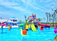 Construction de parc aquatique de piscine, équipement aquatique extérieur de terrain de jeu d'enfants