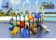 Glissières colorées d'Aqua Playground Swimming Pool Water